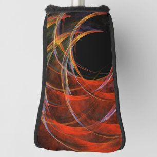 Brechen der Abstrakten Kunst des Kreises Golf Headcover