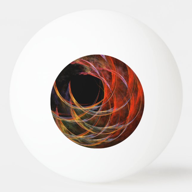 Brechen der Abstrakten Kunst des Kreises Tischtennisball (Vorderseite)