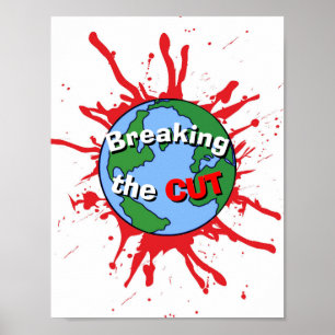 BRECHEN DES SCHNITTES POSTER