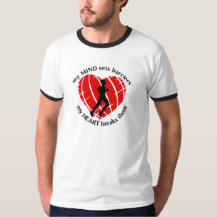 BRECHEN DES SPERREN-LÄUFER-WECKER-T - SHIRT