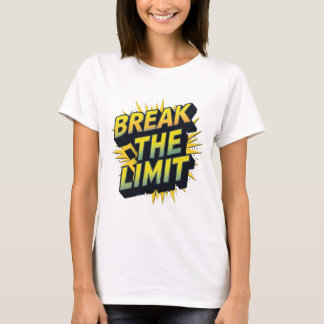 BRECHEN SIE DIE GRENZE - Fett Comic Style T-Shirt
