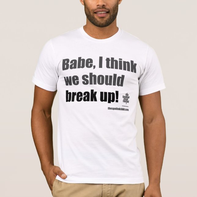Brechen Sie oben T-Shirt (Vorderseite)