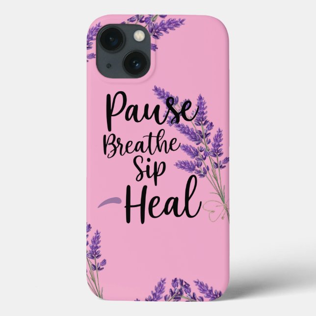 🌿. BRECHEN. SIP. HEAL. Case-Mate iPhone HÜLLE (Rückseite)