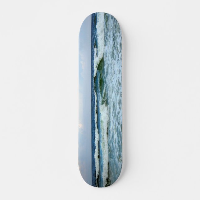 Brechende Wellen Skateboard (Vorne)