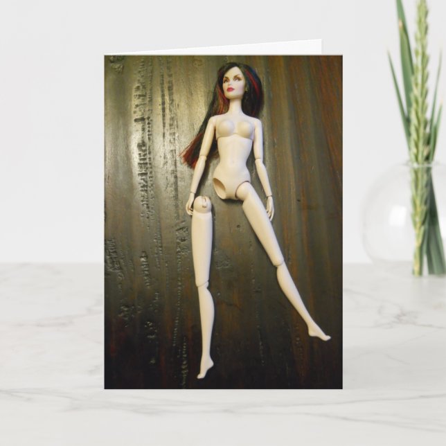 Brecht einen Schwanz, Biotch. Karte (Vorderseite)