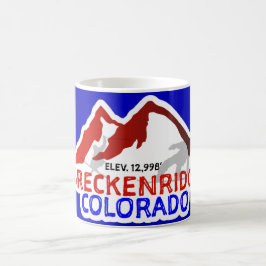 Breckenridge CO Skiing Mug Kaffeetasse