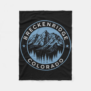 Breckenridge Co Wander Camping Tourist Ski Geschen Fleecedecke
