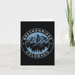 Breckenridge Co Wandern Camping Skiverleih Karte