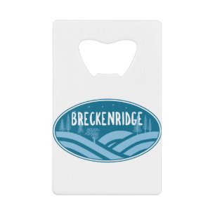 Breckenridge Colorado Außenbereich Geldbeutel Flaschenöffner