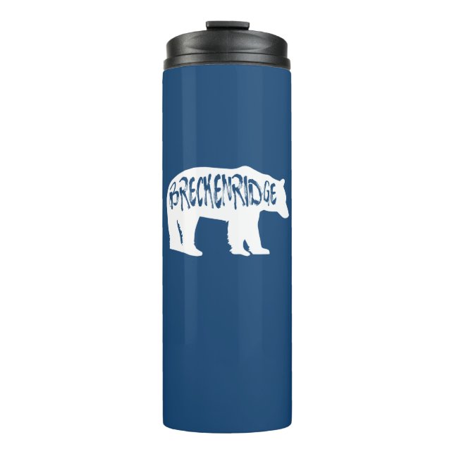 Breckenridge Colorado Bear Thermosbecher (Vorderseite)
