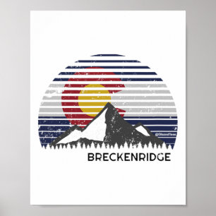 Breckenridge Colorado Berggipfel Poster