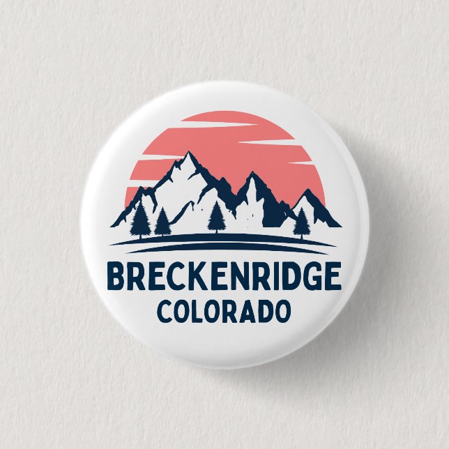 Breckenridge Colorado Button (Vorderseite)