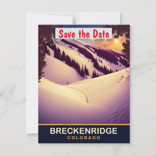 Breckenridge, Colorado, Carte postale de voyage,