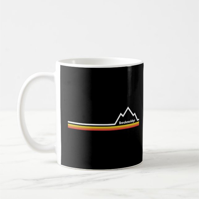 Breckenridge Colorado Kaffeetasse (Links)