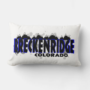 Breckenridge Colorado Künstlerisches Kissen