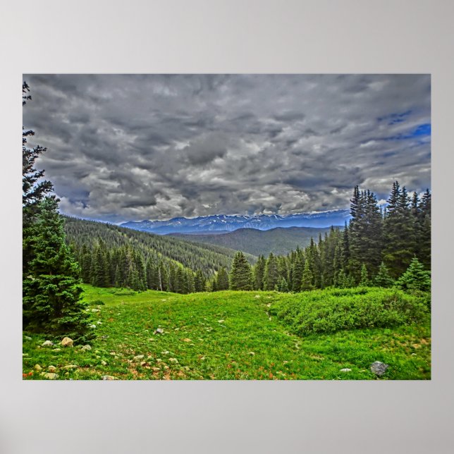 Breckenridge Colorado landschaftliche Leinwand Poster (Vorne)