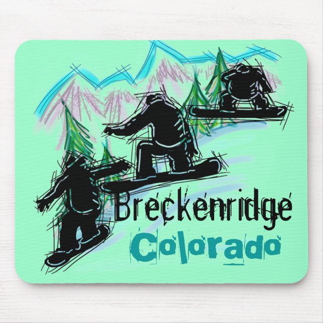 Breckenridge Colorado Mousepad (Vorne)