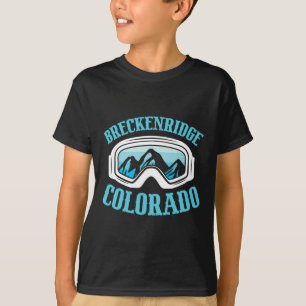 Breckenridge Colorado Ski Mountain Skifahrer T-Shirt