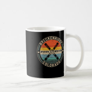 Breckenridge Colorado Skifahren Berg Snowboarden Kaffeetasse