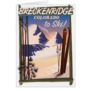 Breckenridge, Colorado Skiposter