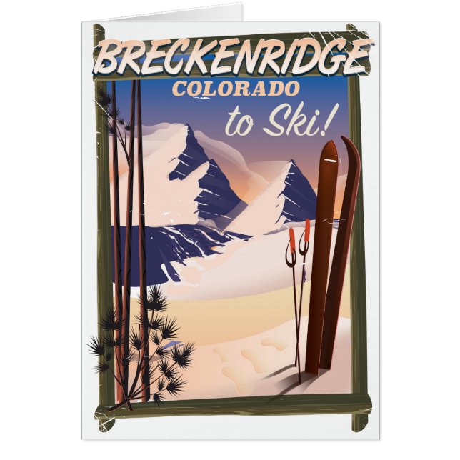 Breckenridge, Colorado-Skiposter (Vorne)
