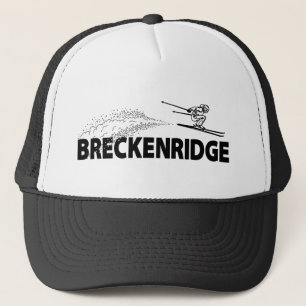 Breckenridge Colorado Skispringer Truckerkappe