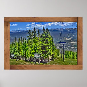 Breckenridge Colorado Sommerweg Lift Poster