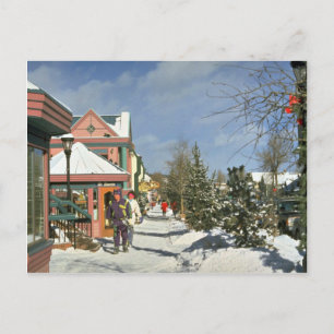 Breckenridge, Colorado, USA, Winter Postkarte