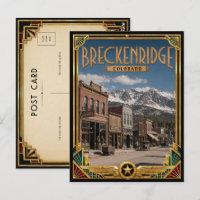 Breckenridge Colorado Vintage Art Deco Golden Age