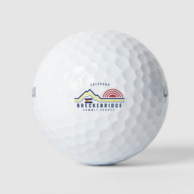 Breckenridge Mountain Summit Landkreis Golfball (Vorderseite)