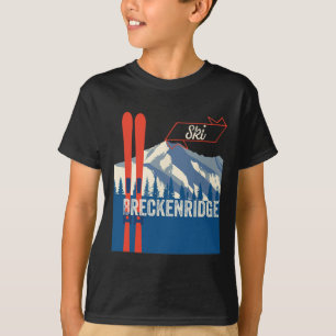 Breckenridge Ski Gear - Breckenridge Mountain Skii T-Shirt