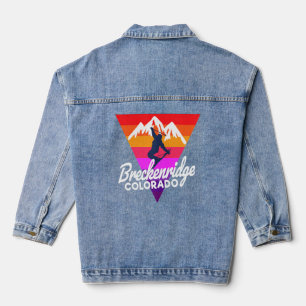 Breckenridge Ski Jump Disco Nights Breckenridge Co Jeansjacke