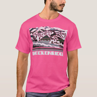 Breckenridge Ski Resort Alpin Skifahren Berge Wi T-Shirt
