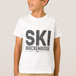 Breckenridge Ski Resort Usa Rocky Mountains Americ T-Shirt