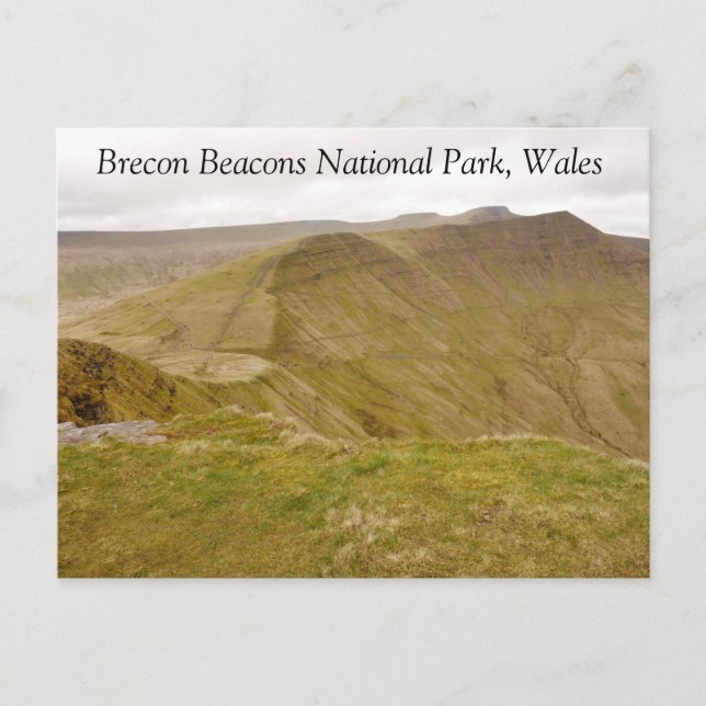 Brecon Beacons Wales Postcard Postkarte (Vorderseite)