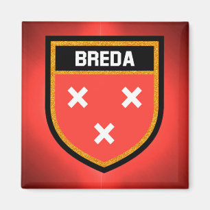 Breda-Flagge Magnet