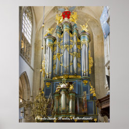 Breda Grote Kerk, Niederlande Poster