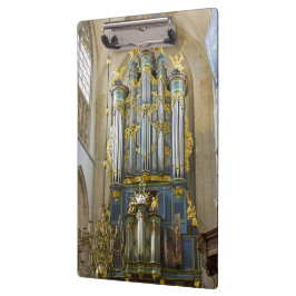 Breda Grote Kerk Orgel Klemmbrett