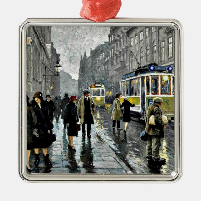 Bredgade, Kopenhagen Ornament Aus Metall (Vorne)