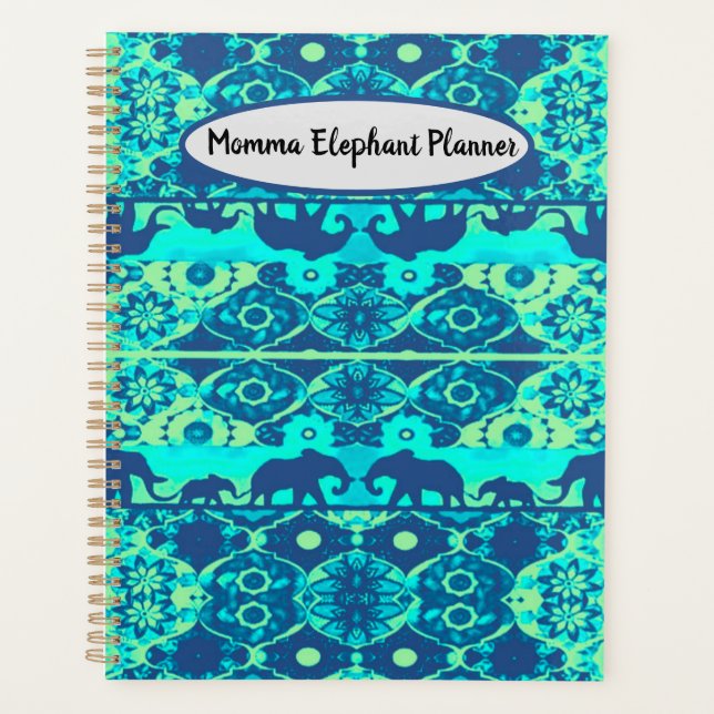 Breeze Momma Elephant Planner Planer (Vorderseite)