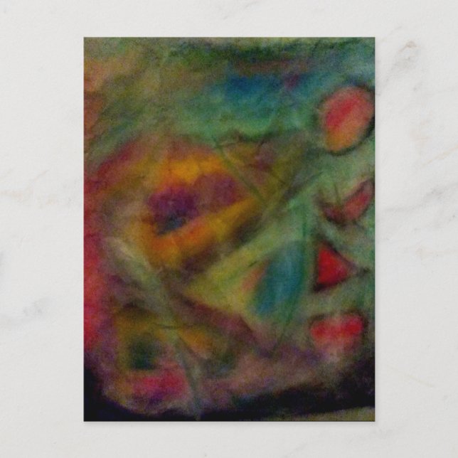 Breezige Formen Postkarte (Vorderseite)