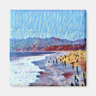 Breezy Dreamy Beach (Magnet) Magnet