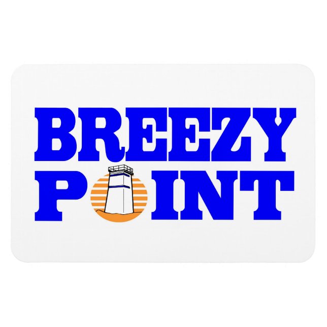 Breezy Point Car Magnet (Horizontal)