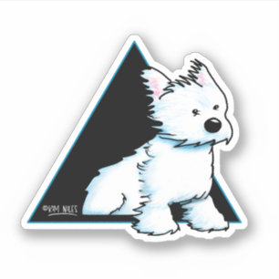 Breezy WESTIE Sticker