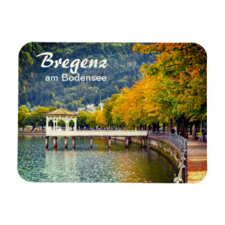 Bregenz am Bodensee in Österreich Magnet
