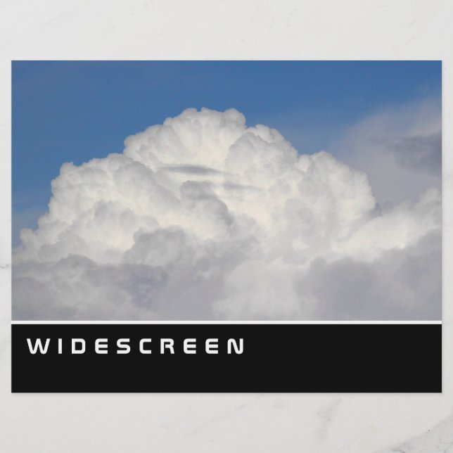 Breitbild - Nimbus-Wolken Flyer (Vorne)