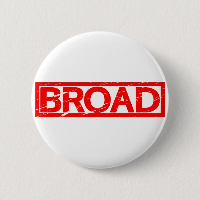 Breite Briefmarke Button (Vorderseite)