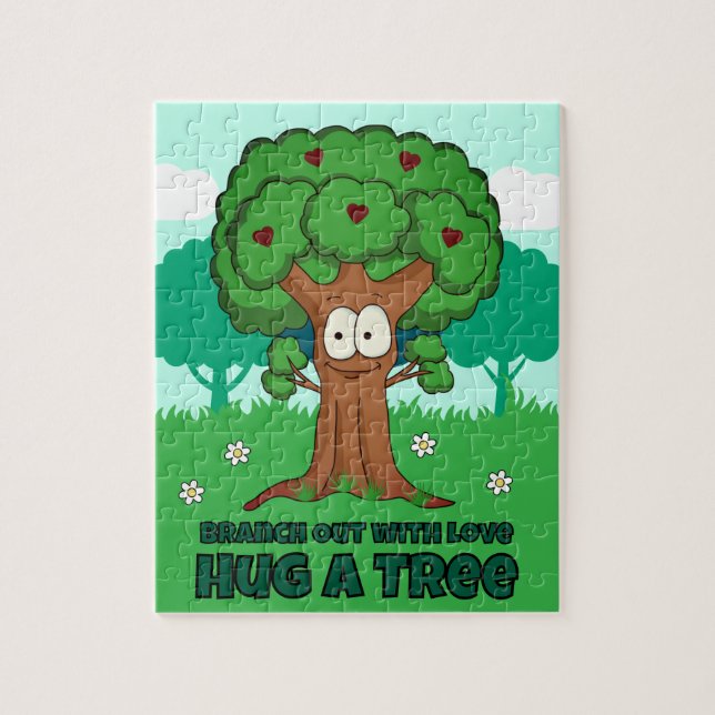 Breite Liebe aus Umarme einen Baum (Vertikal)