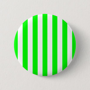 Breite Limettengestreifen Button