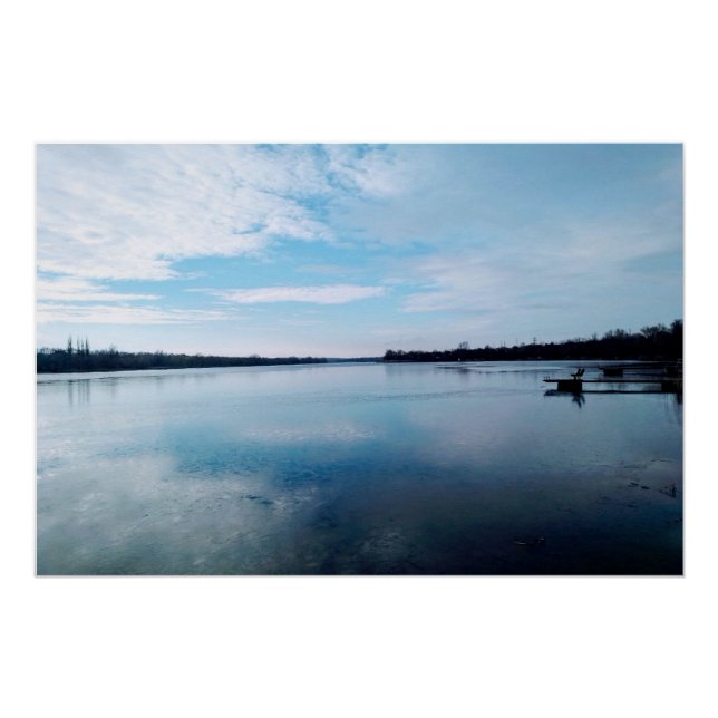 Breite Ufer des Dnieper Poster (Vorderseite)